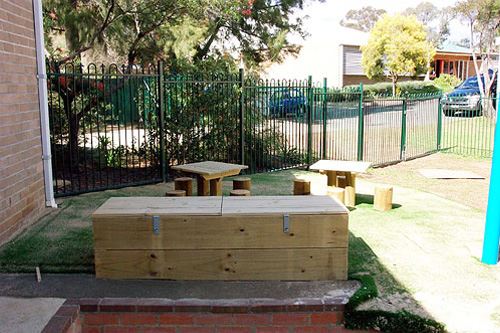 Childcare Center utility box