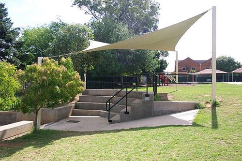 Primary school amphitheatre