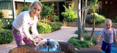 Playgrounds for children, adults and families.